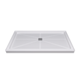 Glasstone Shower Base Smc Solid White Finish 6032 White Bathroom Stainless Steel