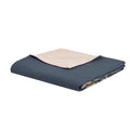 3 Piece Cotton Duvet Cover Set King Multicolor Polyester