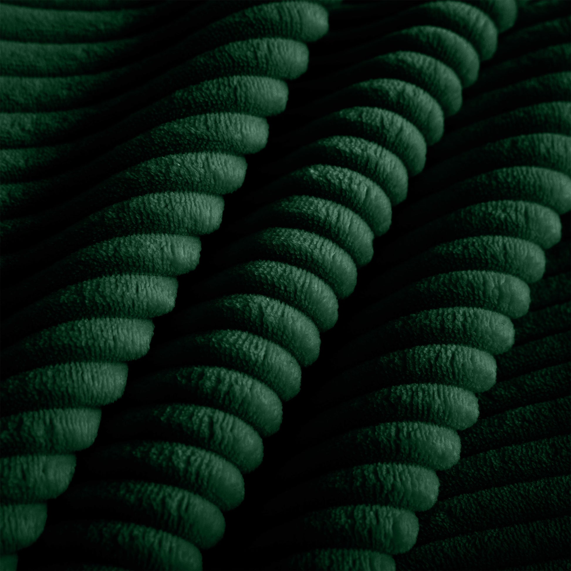 Corduroy Fabric Ottomans Footrest To Combine With 2 Seater Sofa, 3 Seater Sofa And 4 Seater Sofa, Green Corduroy Green Corduroy