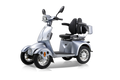 Fastest Mobility Scooter With Four Wheels For Adults & Seniors Silver Abs Pc
