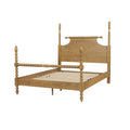 Bed Natural Queen Natural Wood