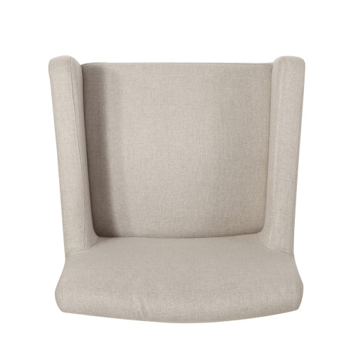 Arm Chair Beige Fabric
