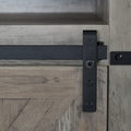 Wf005 Gw,The Dog Cage Has A Large Space Gray Linen