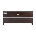 Retro Distressed Wooden Tv Stand For Tvs Up To 65 Inches, Entertainment Center Media Console With 6 Drawers And 3 Shelves For Living Room, Brown Brown 60 69 Inches Solid Wood Mdf