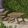 Sedona Side Table Grey Wood