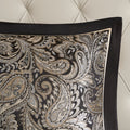 12 Piece Comforter Set With Cotton Bed Sheets Black Full Full Black Cotton
