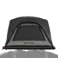 Ilander Lite Cruiser Roof Top Tent 140Cm, Entry Level Overland Aluminium Fold Out Style Car Roof Tent For Sedan Van Suv Truck Camping Waterproof,Windproof ,Sturdy Black Fabric Metal