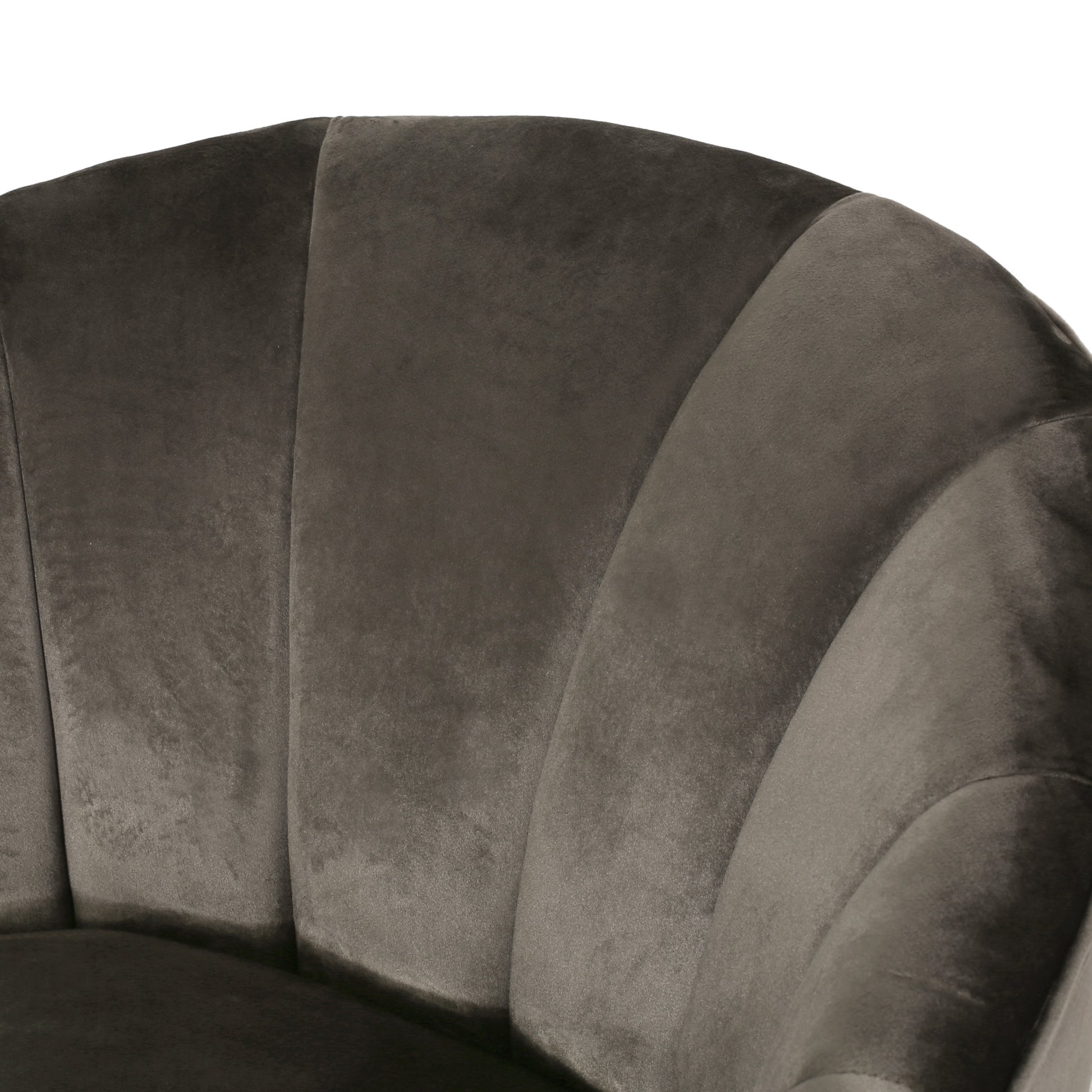 Arm Chair Grey Velvet