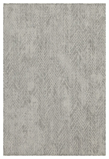 Sunshine Gc Har2012 Silver 5 Ft. 3 In. X 7 Ft. 3 In. Indoor Outdoor Area Rug Silver Polyester Polypropylene