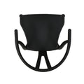 Plastic Dining Chair Set Of 2 Black Polypropylene