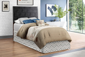 Nova G0112 Thb Twin Headboardblack Black Foam Pu