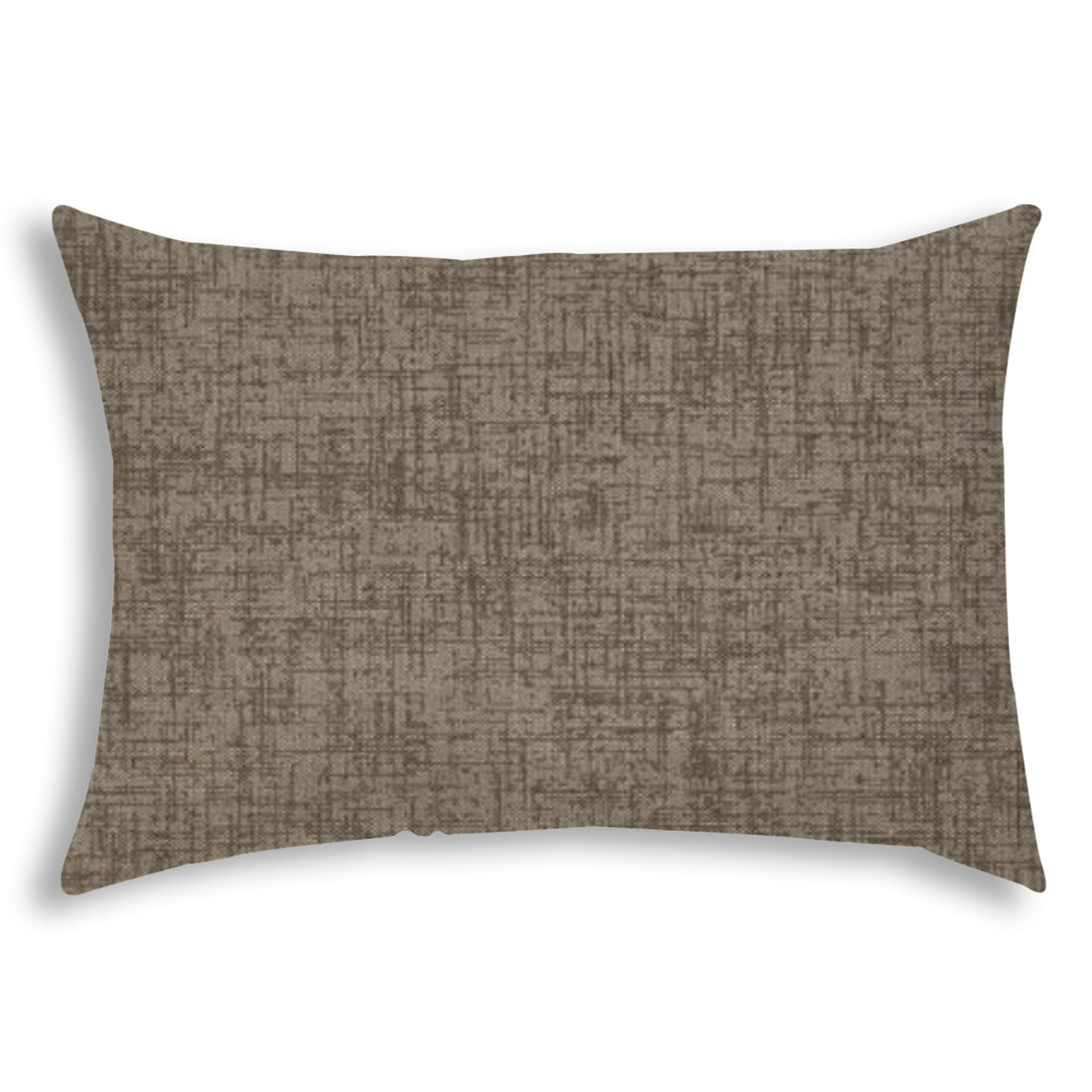 Weave Medium Taupe Indoor Outdoor Pillow Sewn Closure Multicolor Polyester