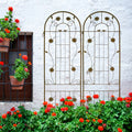 2 Pack Metal Garden Trellis 86.7