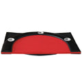 Folding Poker Table Top For 10 Players Tri Fold Texas Holdem Blackjack Casino Game Tabletop Red Red Primary Living Space Modern Mdf