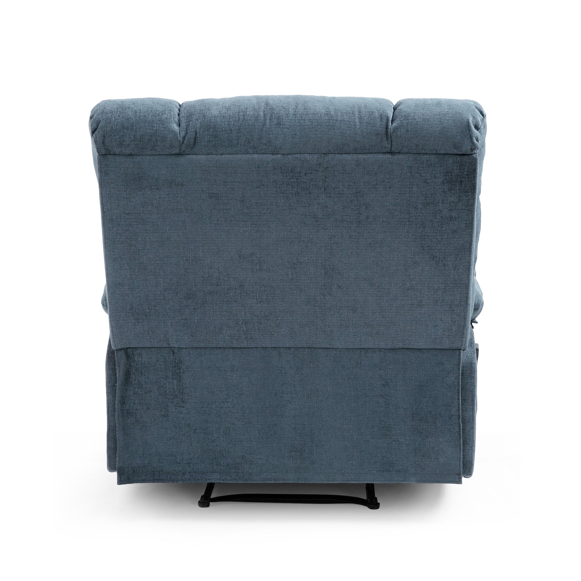 Massage Recliner Charcoal Fabric