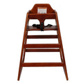 Wooden Double Solid Wood Feeding, Eat & Grow Portable High, Easy To Clean Baby Booster Chair In Walnut Finish Walnut Brown Dining Room Modern Pine Pine