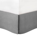 Embroidered 8 Piece Comforter Set Grey Cal King California King Grey Polyester