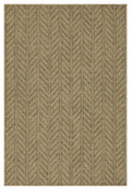 Earth Gc Ntl1013 Jute Mocha 5 Ft. 3 In. X 7 Ft. 3 In. Indoor Outdoor Area Rug Natural & Light Brown Polyester Polypropylene