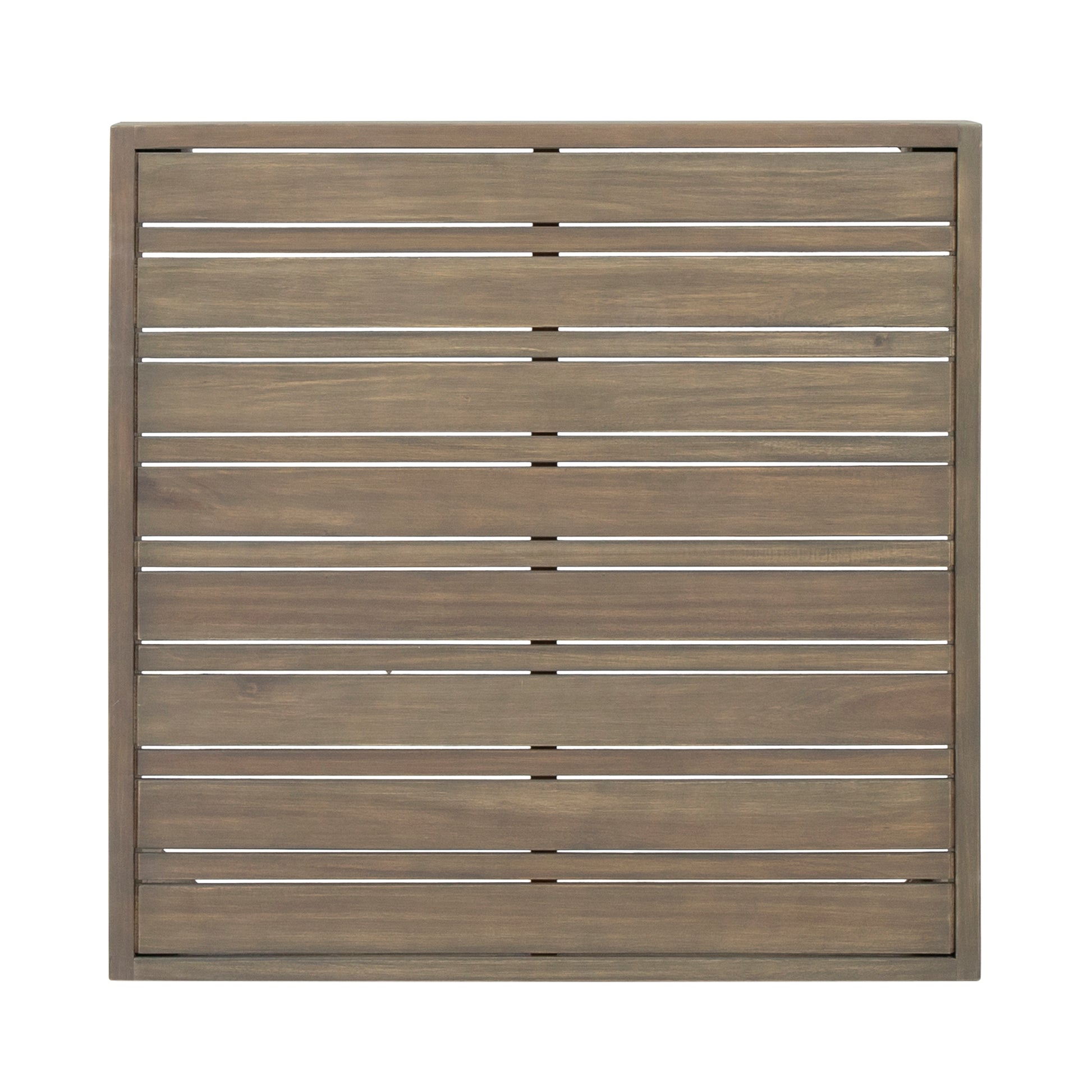 Oana Right Corner Bench And Coffee Table, Dark Grey Dark Grey Acacia Wood