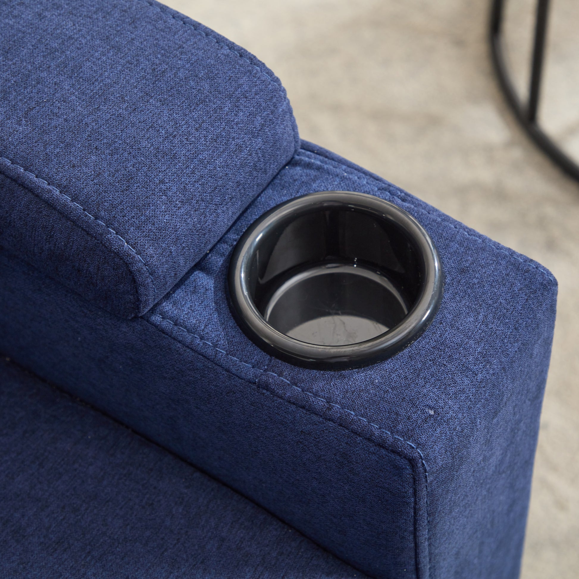 Blue Color Knock Down 3 Seat Combo Sofa With Storage Ottoman For Living Room Apartment Bedroom And Compact Room,Room, Upholstered Sectional Couch, L Shaped Bench With A Footrest, A Individual Stool White Wood Primary Living Space Heavy Duty Pine 3 Seat