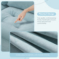 6006C Package Light Blue Suede 1 Seat