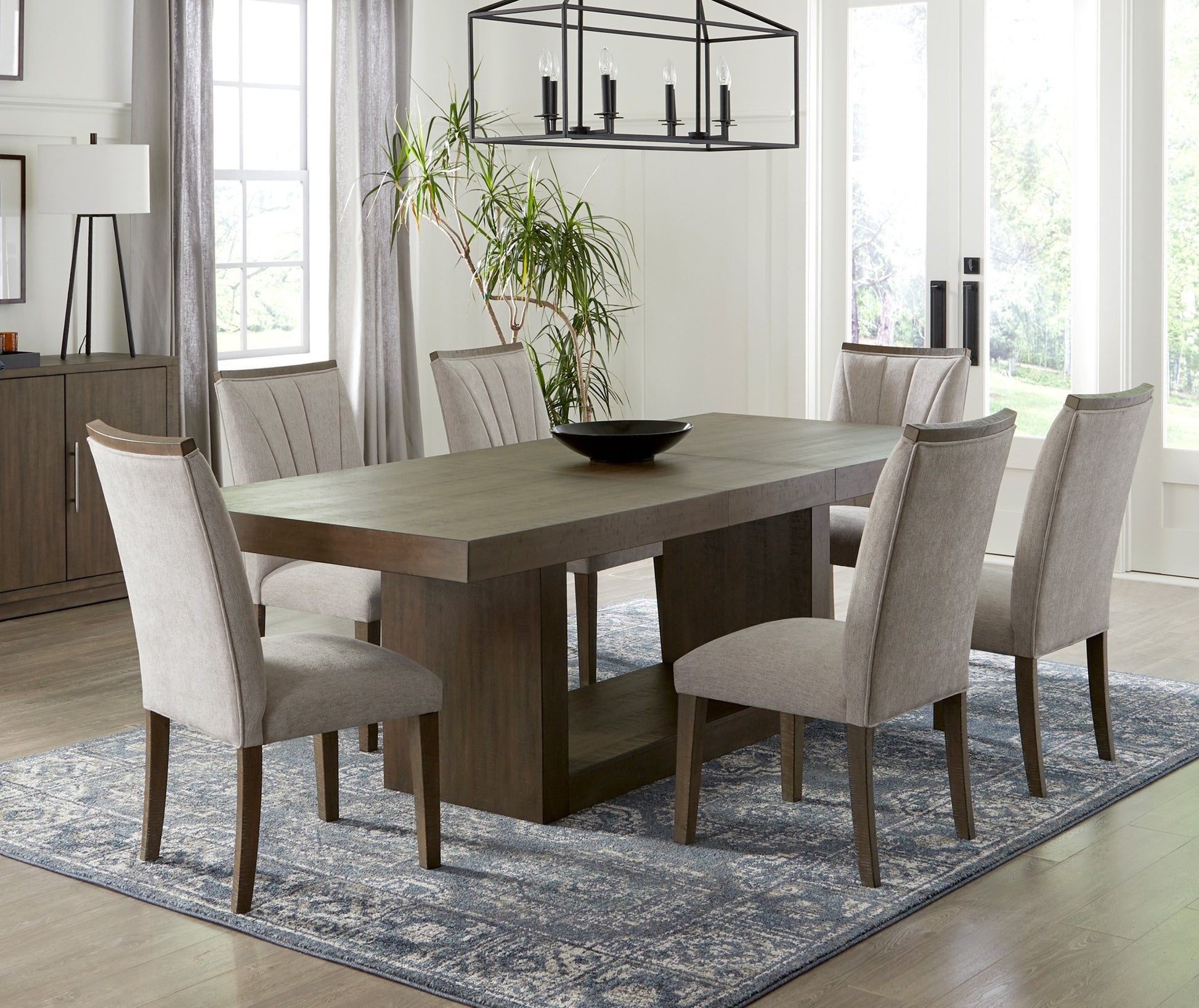 Contemporary Design Dining Side Chairs Set Of 2, Brown Finish Wooden Furniture Brown Dining Room Contemporary Side Chair Set Of 2 Wood