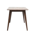 Dining Table Solid Wood Legs, Walnut Same Sku: N759S888001T Walnut Mdf,Rubber Wood