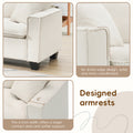 6006A Package Beige Suede 1 Seat