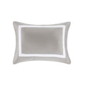 8 Piece Comforter And Quilt Set Collection Grey Full Queen Full Grey Polyester