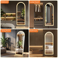 3 Color Lighting Mirror With Led Lights, 71