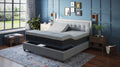 Bt3000 Flex Head King Adjustable Bed Base With Head And Foot Position Adjustment Box Spring Not Required Blue Grey Steel