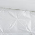 7 Piece Tufted Comforter Set White Cal King California King White Polyester