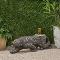 Leopard Lightweight Concrete Bench Copper Magnesium Oxide