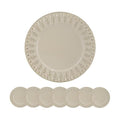 8 Pack Plastic Charger Plate, D14