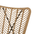 Gatlin Chair Light Brown Rattan