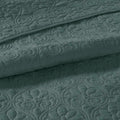 3 Piece Reversible Bedspread Set Balsam Green King Green Polyester