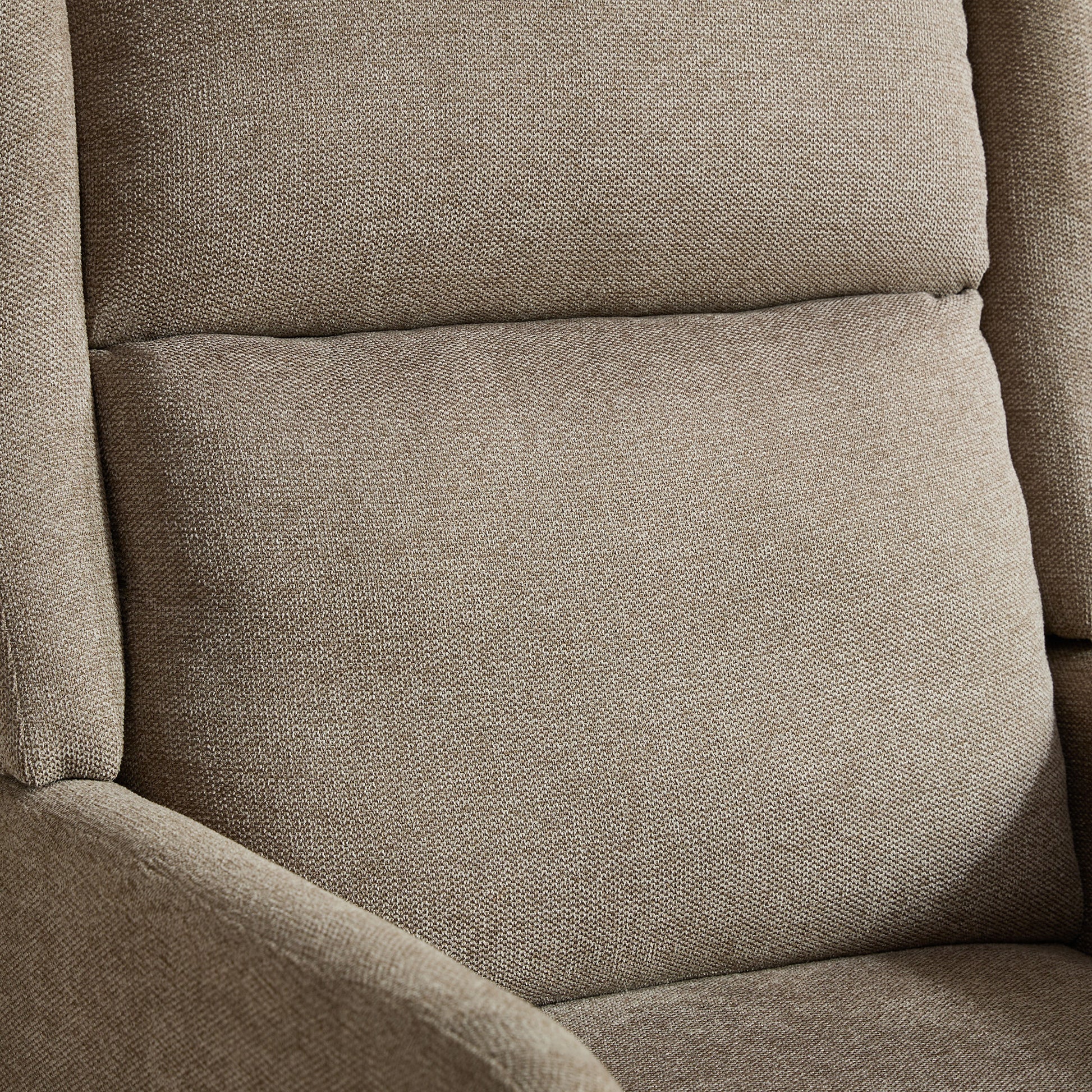 26.18" Wide Modern Accent Chair,Polyester Blend High Back Reading Chair ,Upholstered Armchair Club Chair,Single Sofa With Wood Legs For Living Room,Bedroom,Reading Room,Office,Taupe Taupe Foam