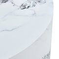 The Cylindrical Table With Its Patterned Design Can Be Easily Integrated Into A Variety Of Interior Styles, From Coffee Tables To Small Dining Tables, Workbenches Or Makeshift Writing Desks. White Mdf