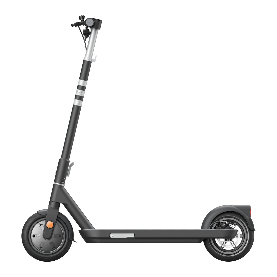 Foldable Electric Scooter W 18.6 Miles Max Operating Range & 15.5 Mph Max Speed Black Black Aluminum