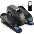 Under Desk Elliptical Machine Compact & Quiet Mini Pedal Exerciser With Adjustable Speed, Led Display, Portable Fitness Solution For Home Or Office Workouts Black Abs