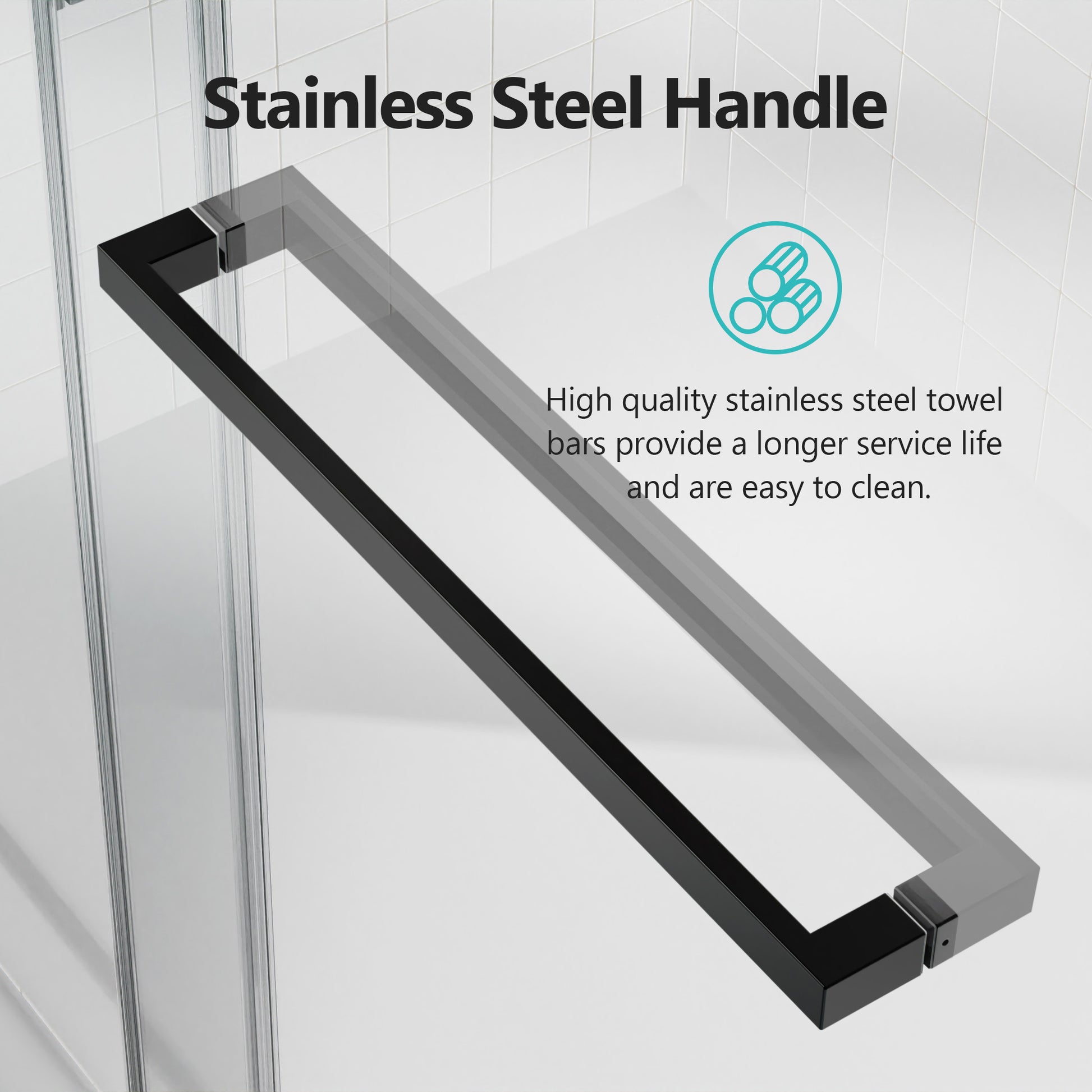 56 60 Inches W *76 Inches H Frameless Double Sliding Soft Close Shower Door In Matte Black,3 8 Inches 10Mm Thick Sgcc Tempered Glass Door Black Glass Metal