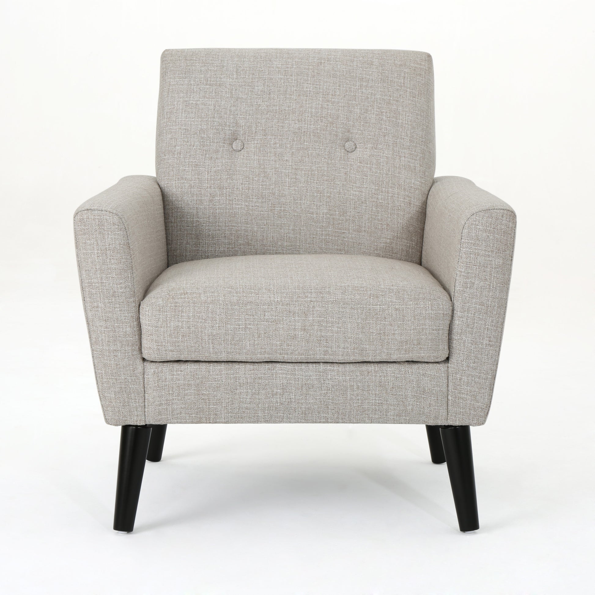 Club Chair Beige Fabric