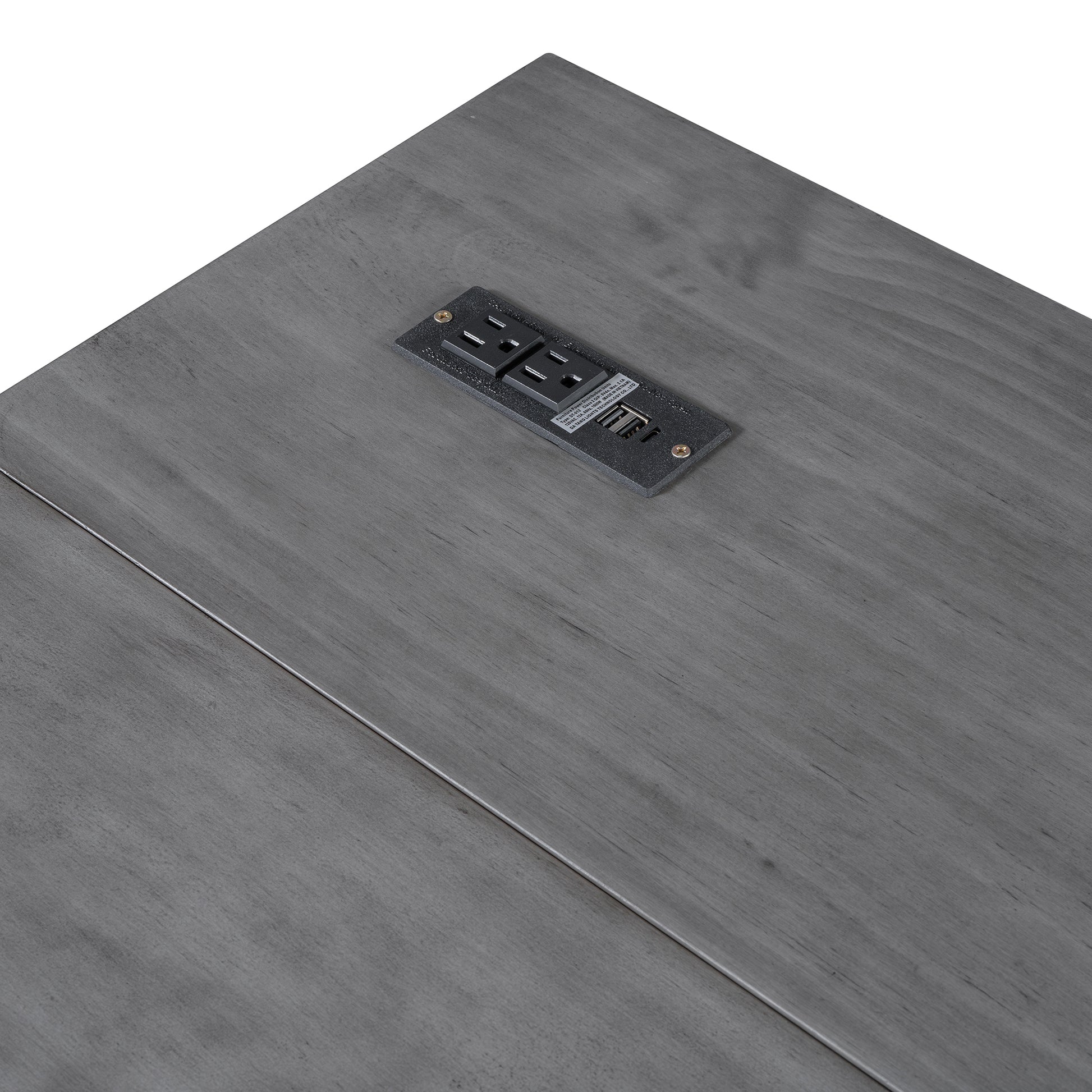 Queen Murphy Bed With Large Drawers,Gray Queen Gray Plywood