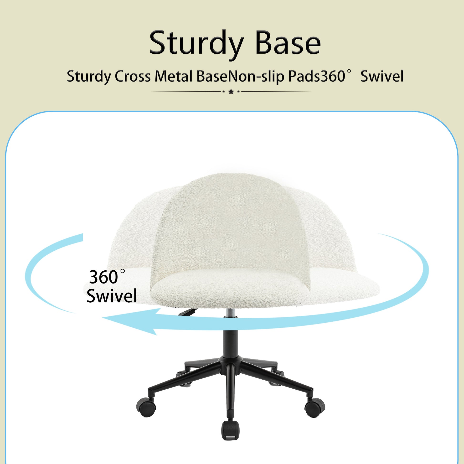 Velvet Fabric Office Chair Desk Chair, Mid Back Adjustable Swivel Computer Chair With Black Legsmodern Upholstered Desk Chair With Wheels Grey Black Foam Polyester Blend