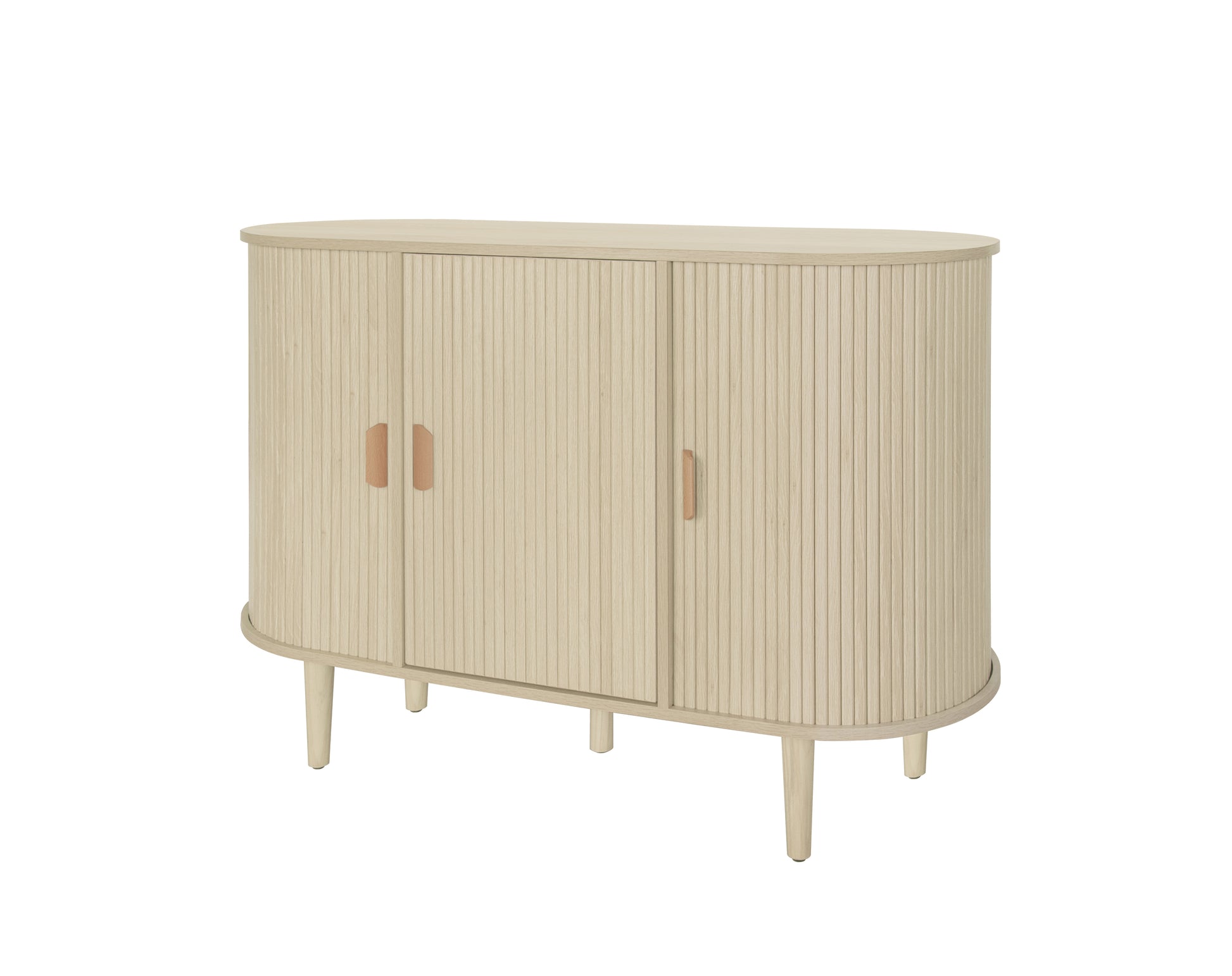 3 Door Buffet Cabinet,Large Storage Accent Cabniet With 3 Door,Sideboard Cabniet For Living Room, Entryway, Hallway, Office Kitchen And Dining Room Freestanding 3 4 Spaces Natural Sliding Doors Modern Mdf