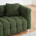 Green Teddy Fleece Sofa 80