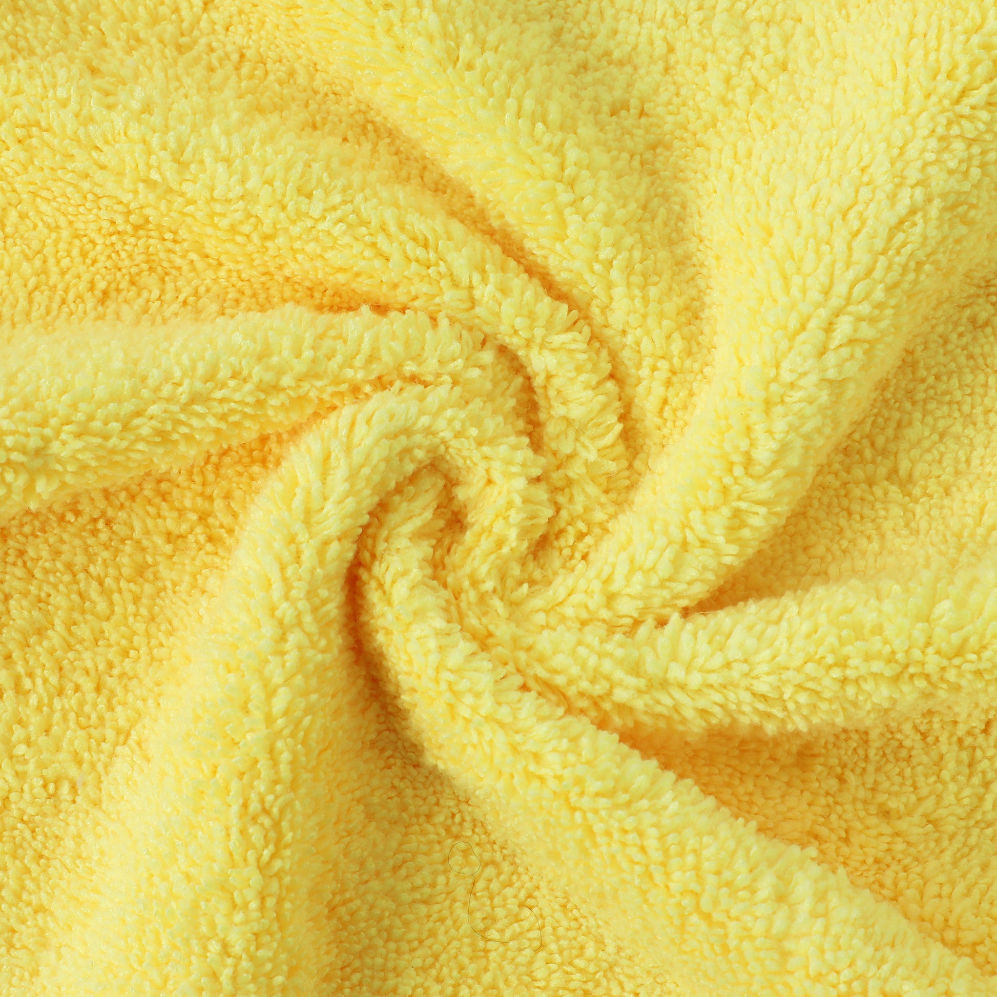 Microfiber Towel, Absorbent, Suitable For Car Cleaning, Kitchen, Glass Scrubbing, Etc., 16*16 Inches, 18 Packs Yellow Microfiber