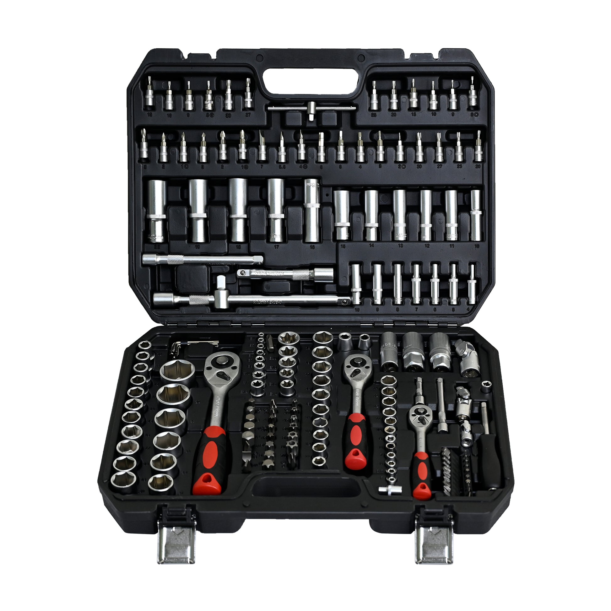Tool Set Socket And Ratchet Wrench Toolbox, 171Pcs Tool Box, Universal Home Car Repair Tool Set For Men And, Perfect For Homeowners, Diy Enthusiasts, And Mechanics Black Carbon Steel