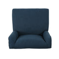 Office Chair Navy Blue Fabric