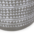 End Table White Magnesium Oxide